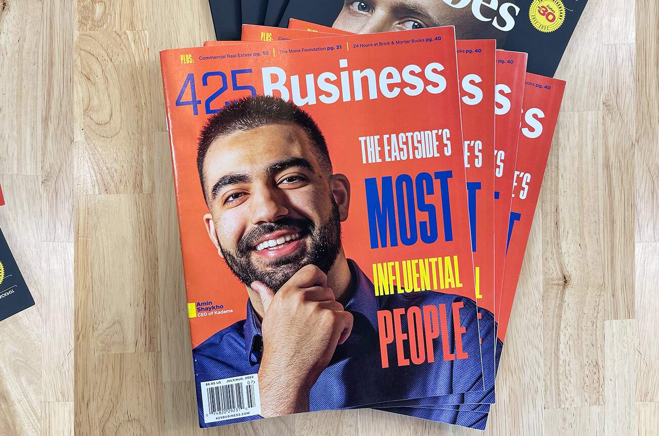 Amin Shaykho on the cover of The Most Influential People magazine.
