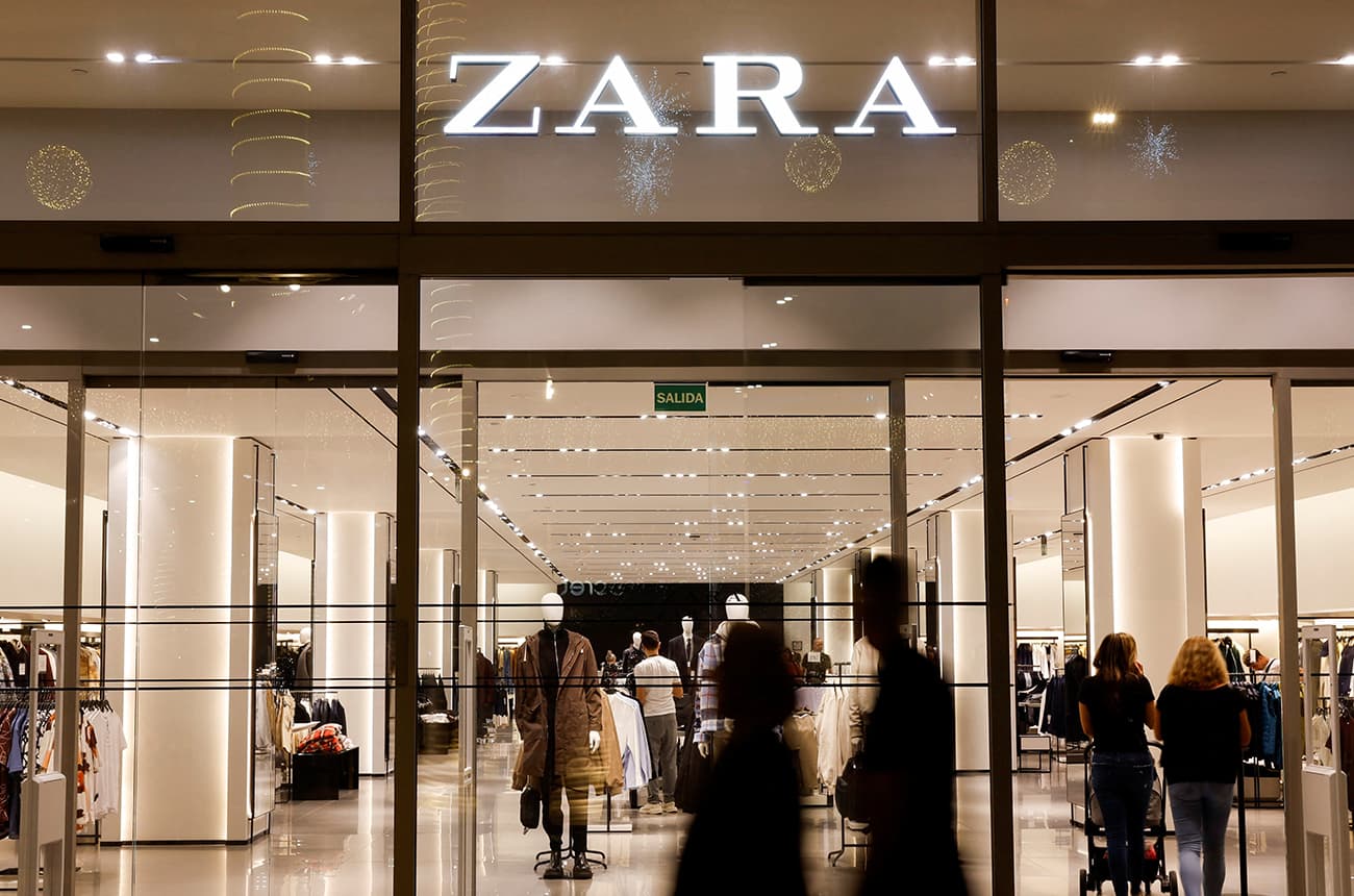 Amin Shaykho says the little symbols on Zara clothes indicate how a piece of clothing is likely to fit.